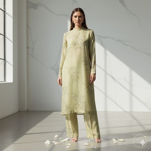 Sage Olive - Premium 2-Pc Unstitched